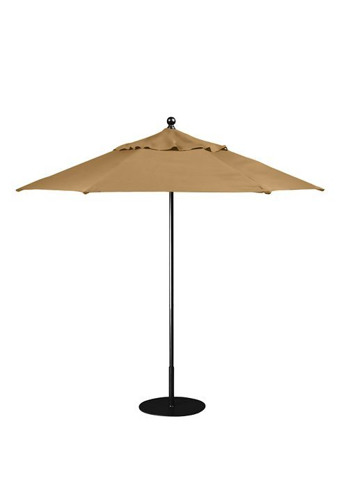brown patio umbrella