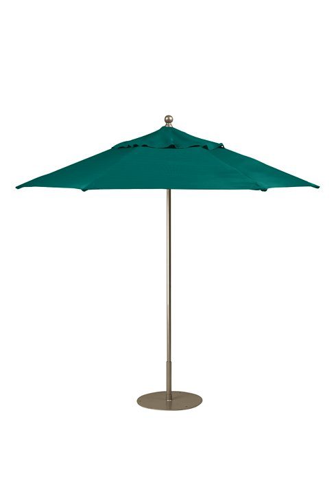 green patio umbrella