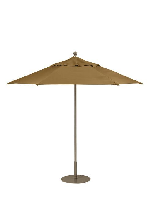 light brown patio umbrella