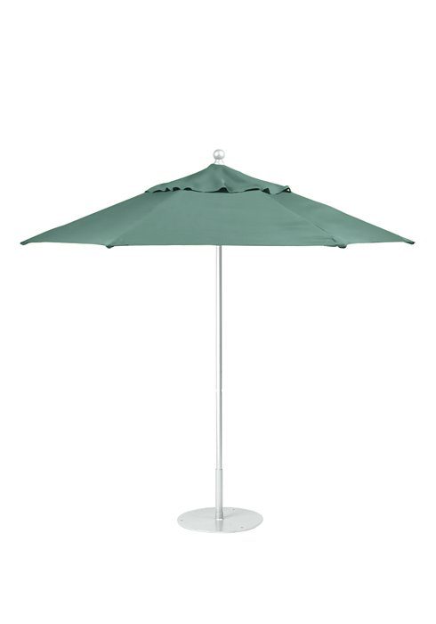 gray standing umbrella