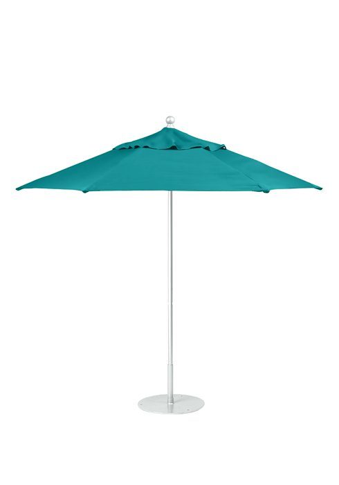 turquoise standing umbrella
