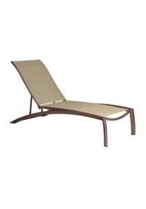 brown lounge chair