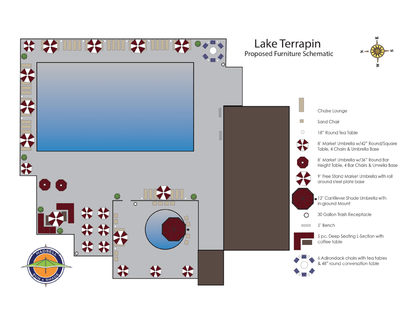 lake terrapin proposed furniture schematic